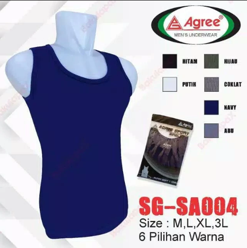 SINGLET AGREE SA004 3L