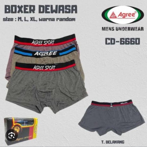 [6660] SEMPAK AGREE 6660 BOXER