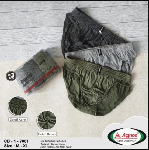 [7002] SEMPAK AGREE PUTIH 7002/7001