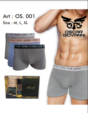 [OSCTLXL] SEMPAK OSCAR SG4 BOXER L-XL